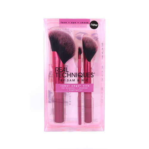 Real Techniques Rebel Edge Trio Brush Set