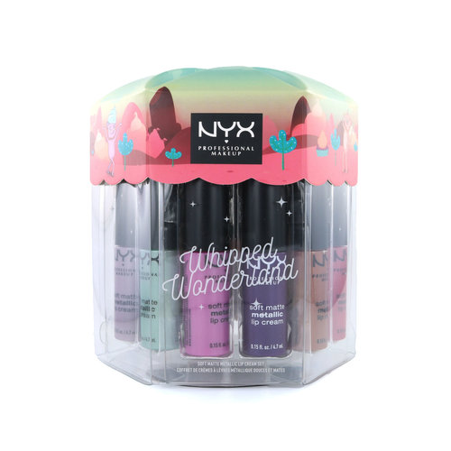 NYX Whipped Wonderland Soft Matte Metallic Lip Cream Set