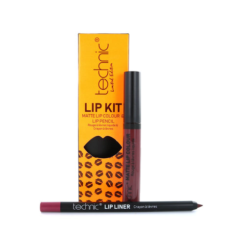 Technic Lip Kit Lipliner & Lipstick - Oh So Wicked