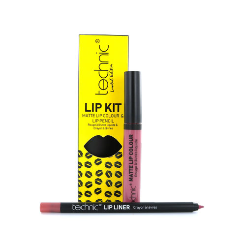 Technic Lip Kit Lipliner & Lipstick - Queen