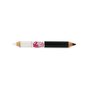 Big Eyes Duo Crayon Yeux - 01 Black and White