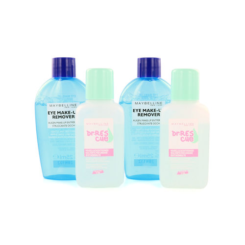 Maybelline Dr. Rescue Nagellak + Eye Make-up Remover - 4 x 25 ml