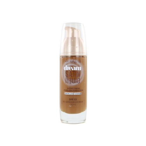 Maybelline Dream Satin Fond de teint Liquide - 62 Sandalwood Beige