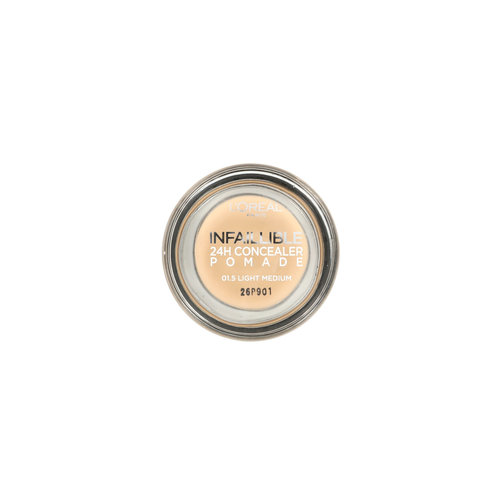 L'Oréal Infallible 24H Pomade Cream Concealer - 01.5 Light Medium