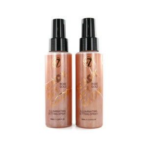 Ready Set Glow Illuminating Setting Spray - Rose Gold (2 Stuks)