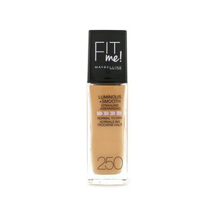 Fit Me Luminous + Smooth Foundation - 250 Sun Beige
