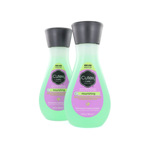 Cutex Nagellak Remover - Nourishing (2 Stuks)