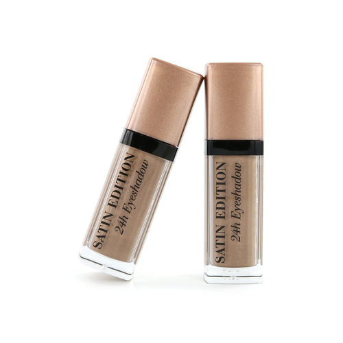 Bourjois Satin Edition 24H Oogschaduw - 04 Abracada'Brown (2 Stuks)