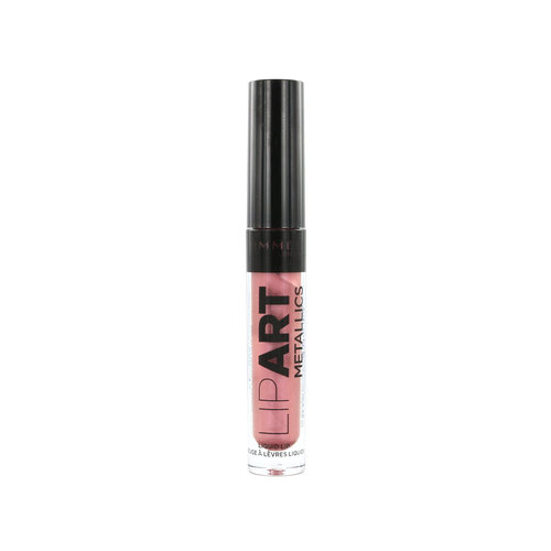 Rimmel Lip Art Metallics Lipgloss - 050 Ritzy Rose