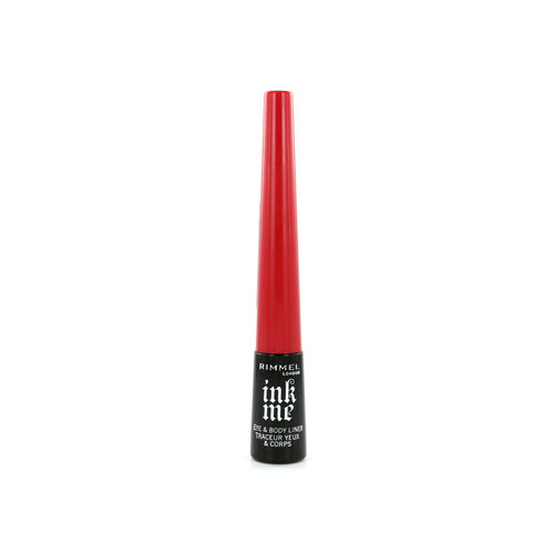 Rimmel Ink Me Eye & Body Eyeliner - 001 Blood Red