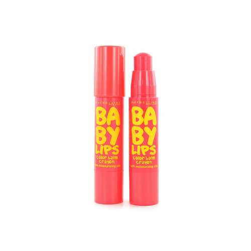 Maybelline Baby Lips Color Balm Crayon - 010 Sugary Orange (2 Stuks)