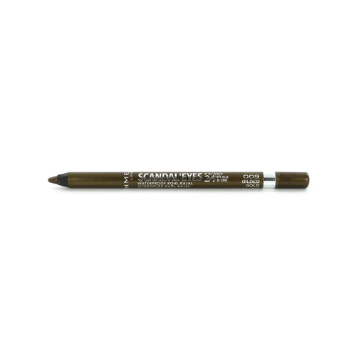 Rimmel ScandalEyes Kohl Kajal Waterproof Oogpotlood - 009 Gilded Gold