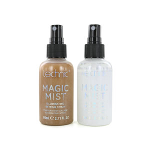 Magic Mist Illuminating Setting Spray - 24K Gold-Irisdescent (set van 2)