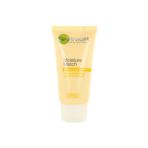 Garnier Moisture Match Illuminating Light UV Lotion (Pour les peaux sensibles - emballages étrangers)