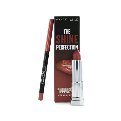 Maybelline The Shine Perfection Cadeauset - 642 Latte Beige - 50 Dusty Rose