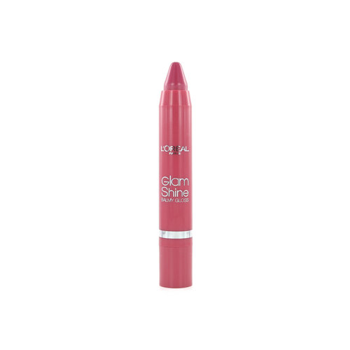 L'Oréal Glam Shine Balmy Baume à lèvres - 912 Sin For Peach