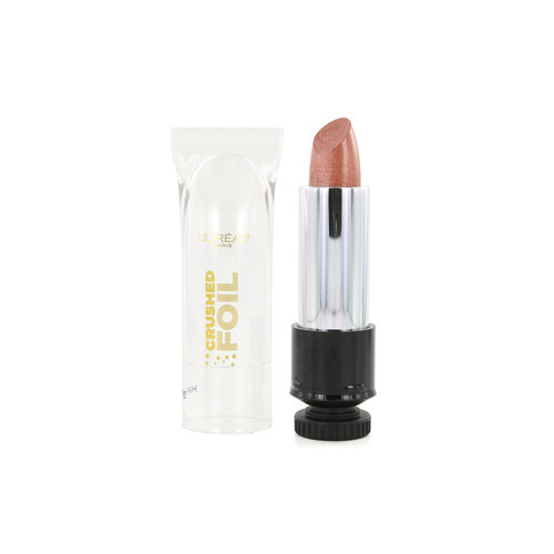 L'Oréal Crushed Foil Lipstick - 8 Copper