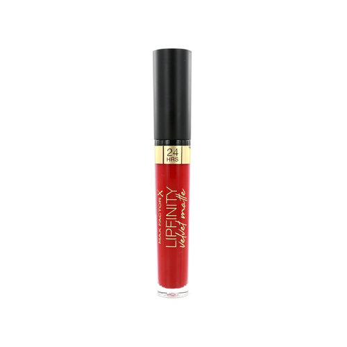 Max Factor Lipfinity Velvet Matte Lipstick - 025 Red Luxury