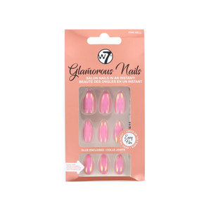 Glamorous Nails - Pink Bell (met nagellijm)