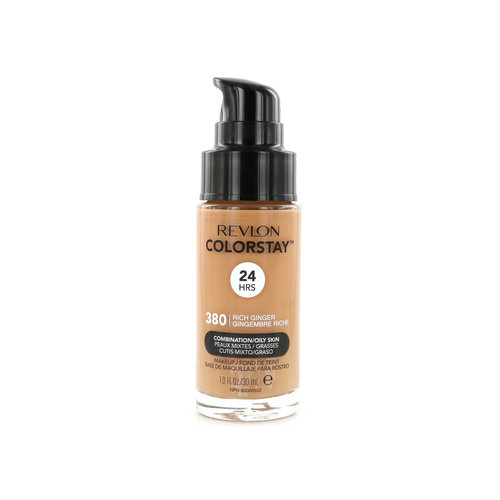 Revlon Colorstay Matte Finish Foundation - 380 Rich Ginger (Combination/Oily Skin)