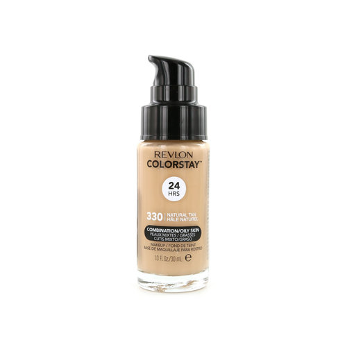 Revlon Colorstay Matte Finish Foundation - 330 Natural Tan (Combination/Oily Skin)