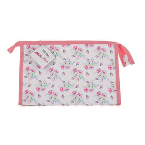 Melba Rose Trousse de toilette avec fermeture à glissière