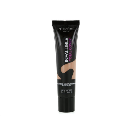 L'Oréal Infallible Total Cover Foundation - 21 Golden Sand