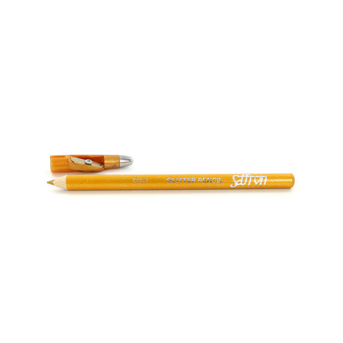 Saffron Glitter Crayon Yeux - Golden Sahara (Avec taille-crayon)