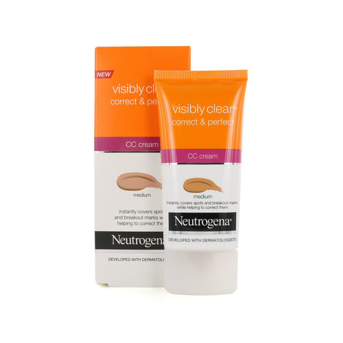Neutrogena Visibly Clear Correct & Perfect CC Cream - Medium