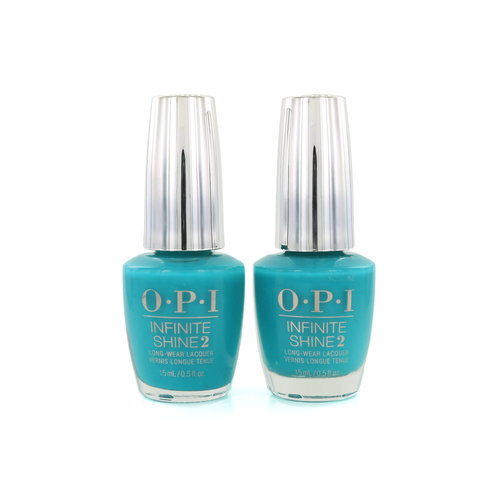 O.P.I Infinite Shine Nagellak - Dance Party Teal Dawn (2 stuks)