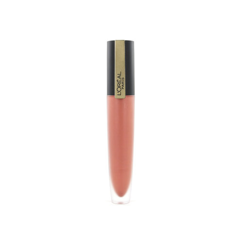 L'Oréal Rouge Signature Matte Metallic Lipstick - 201 Stupefy