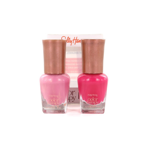 Sally Hansen Color Therapy Mini Set Vernis à ongles - 270 Mauve Mania-290 Pampered Pink