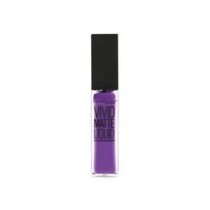 Color Sensational Vivid Matte Liquid Lipgloss - 43 Violet