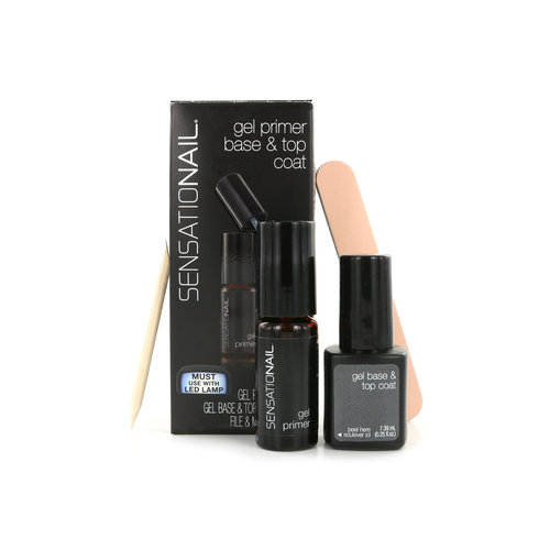 Sensationail Gel Primer, Base & Top Coat Nagellak