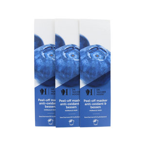 Peel-Off Masker Anti-Oxidant & Bessen - Normale Huid (3 stuks)