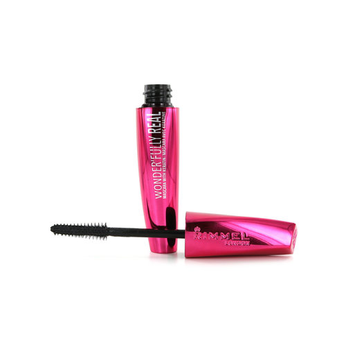 Rimmel Wonder'Fully Real Mascara - 001 Black (avec kératine)