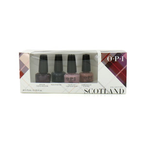 Mini Nailpolish Scotland Ensemble-Cadeau - 4 x 3.75 ml