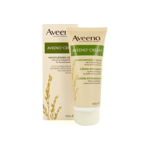 Aveeno Moisturising Cream - 100 ml (Pour les peaux sèches et sensibles)