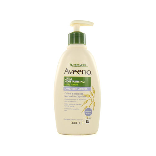 Aveeno Daily Moisturising Lavender Aroma Lotion pour le corps - 300 ml (Pour les peaux normales à sèches)