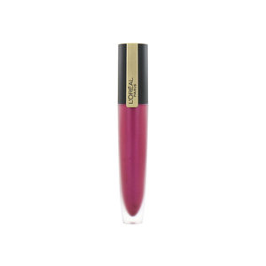 Rouge Signature Matte Metallic Lipstick - 204 I Voodoo