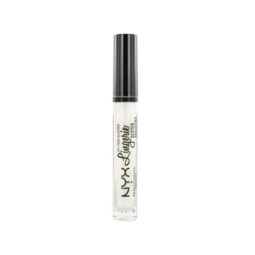 NYX Lip Lingerie Glitter Liquid Rouge à lèvres - Clear