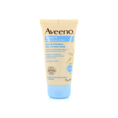 Aveeno Dermexa Emollient Hand Cream - 75 ml (Pour la peau sèche et irritante)