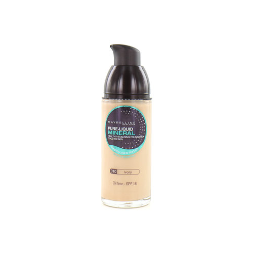 Maybelline Pure Liquid Mineral Foundation - 010 Ivory