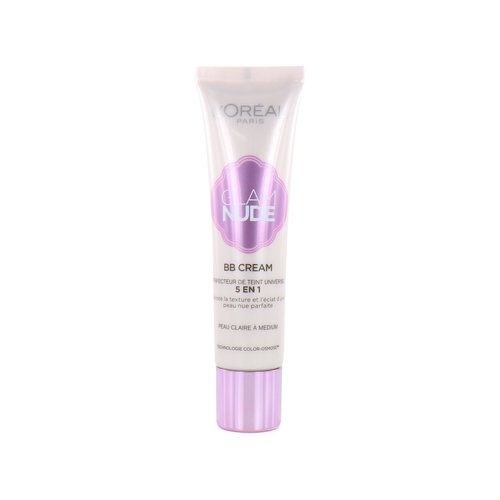 L'Oréal Glam Nude BB Cream - Light-Medium