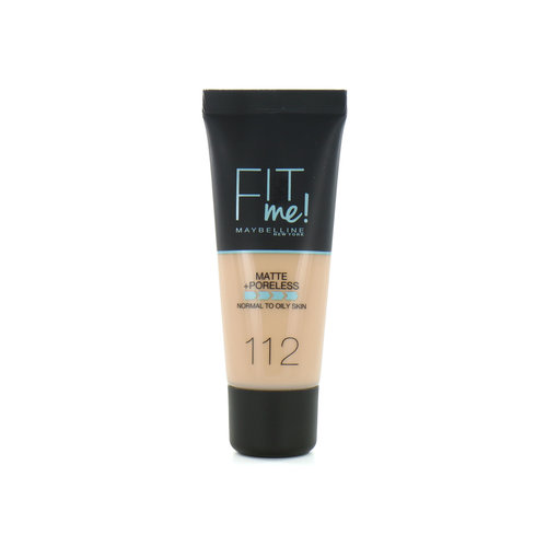 Maybelline Fit Me Matte + Poreless Fond de teint - 112 Soft Beige