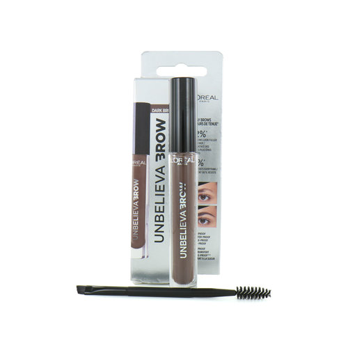 L'Oréal Unbelieva Brow Gel Sourcils - 108 Dark Brunette