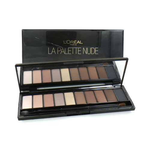 L'Oréal La Palette Nude Palette Yeux - Beige (2 pièces - Emballage endommagé)