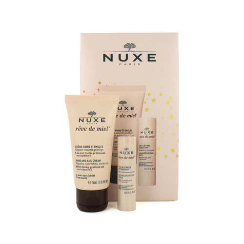 Nuxe Rêve De Miel Regular Hostess Christmas Cadeauset - 50 ml - 4 gr (Deense verpakking)