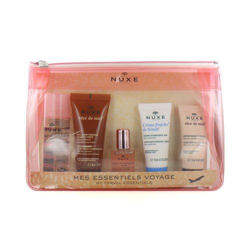 Nuxe Travelkit Cadeauset - 40 ml - 30 ml - 10 ml - 15 ml - 15 ml