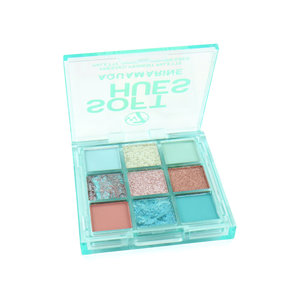 Soft Hues Pressed Pigment Oogschaduw Palette - Aquamarine